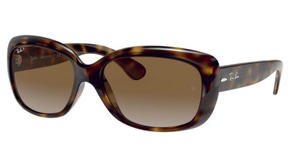 Ray-Ban Jackie Ohh 4101 Polarised Gloss Havana Brown Gradient (4101 710/T5)