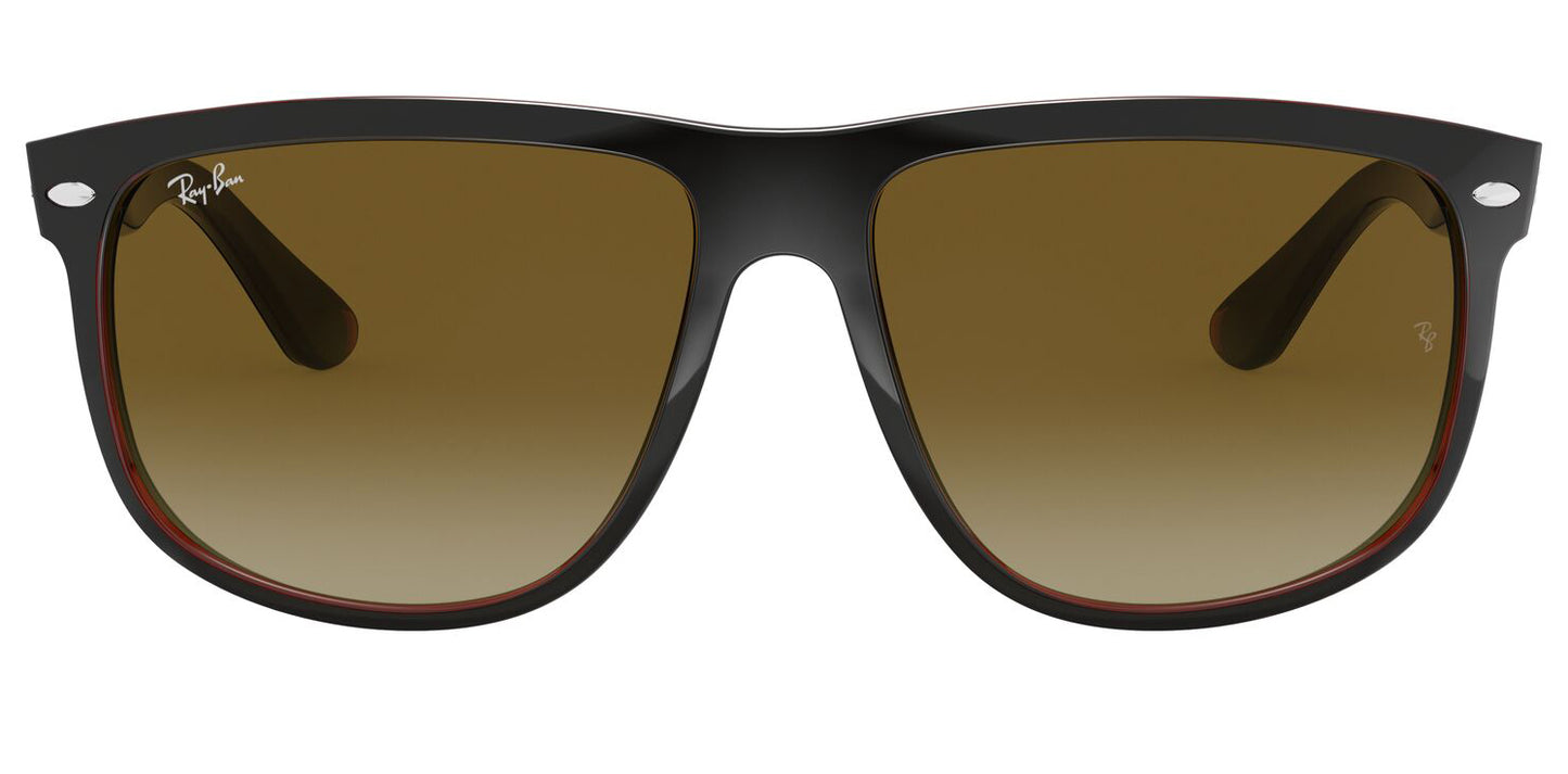 Ray-Ban 4147 Boyfriend Black on Brown Brown Gradient RB4147 609585 (60)