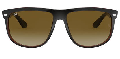 Ray-Ban 4147 Boyfriend Black on Brown Brown Gradient RB4147 609585 (60)