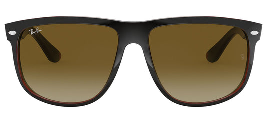Ray-Ban 4147 Boyfriend Black on Brown Brown Gradient RB4147 609585 (60)