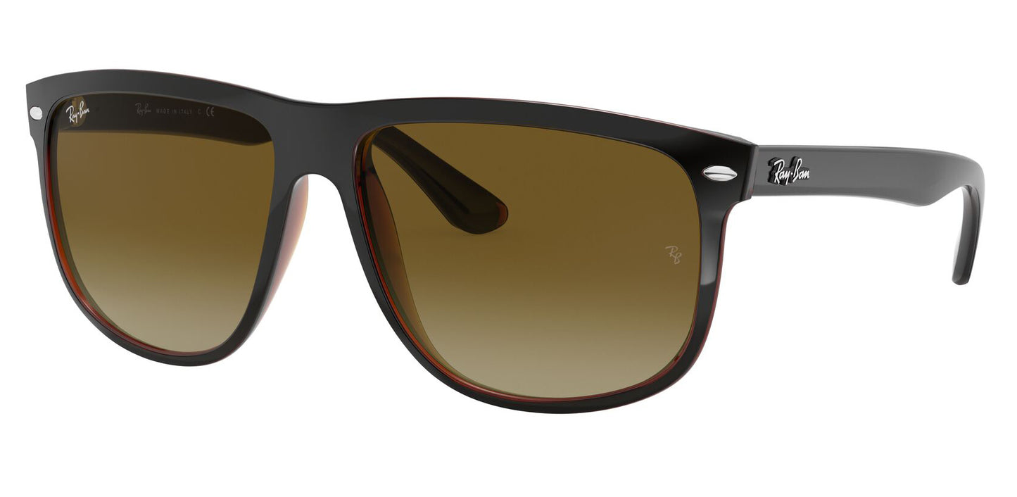 Ray-Ban 4147 Boyfriend Black on Brown Brown Gradient RB4147 609585 (60)