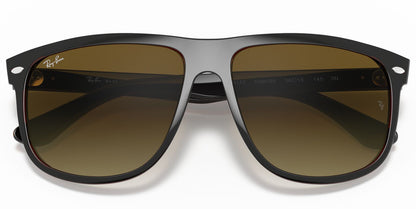 Ray-Ban 4147 Boyfriend Black on Brown Brown Gradient RB4147 609585 (60)