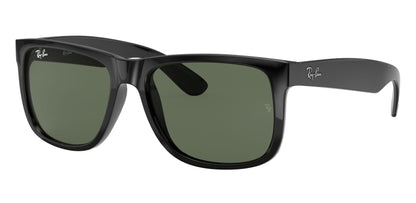 Ray-Ban 4165 Justin Rubber Black Dark Grey RB4165 601/71 (55)