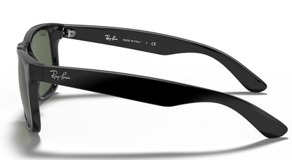 Ray-Ban 4165 Justin Rubber Black Dark Grey RB4165 601/71 (55)