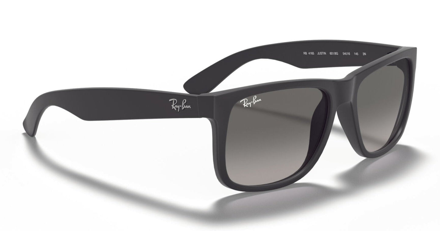 Ray-Ban Justin 4165 Black Rubber Grey Gradient (4165 601/8G)