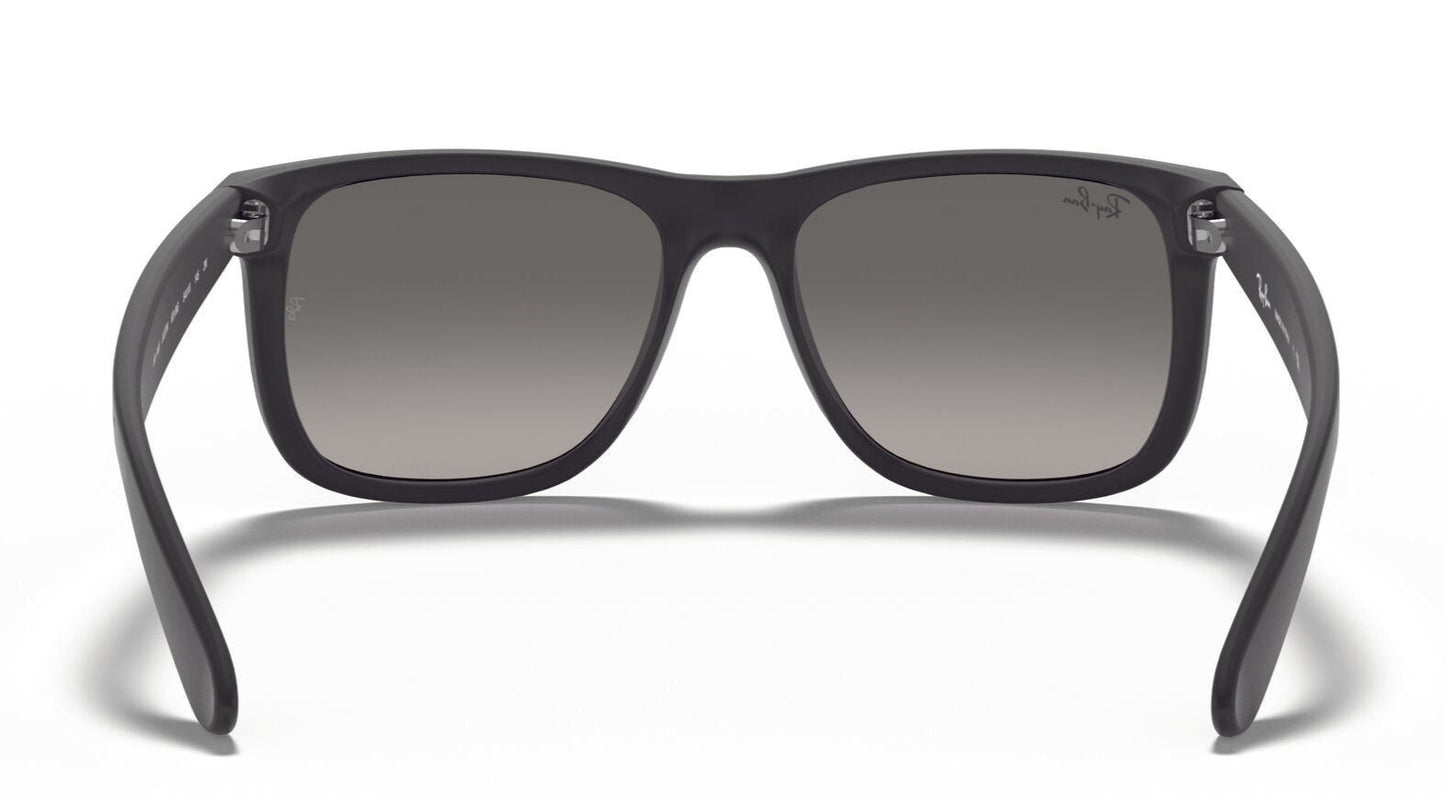 Ray-Ban Justin 4165 Black Rubber Grey Gradient (4165 601/8G)