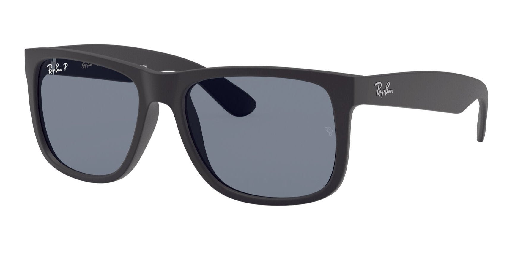 Ray-Ban Justin 4165 Polarised Black Rubber Dark Blue (4165 622/2V)