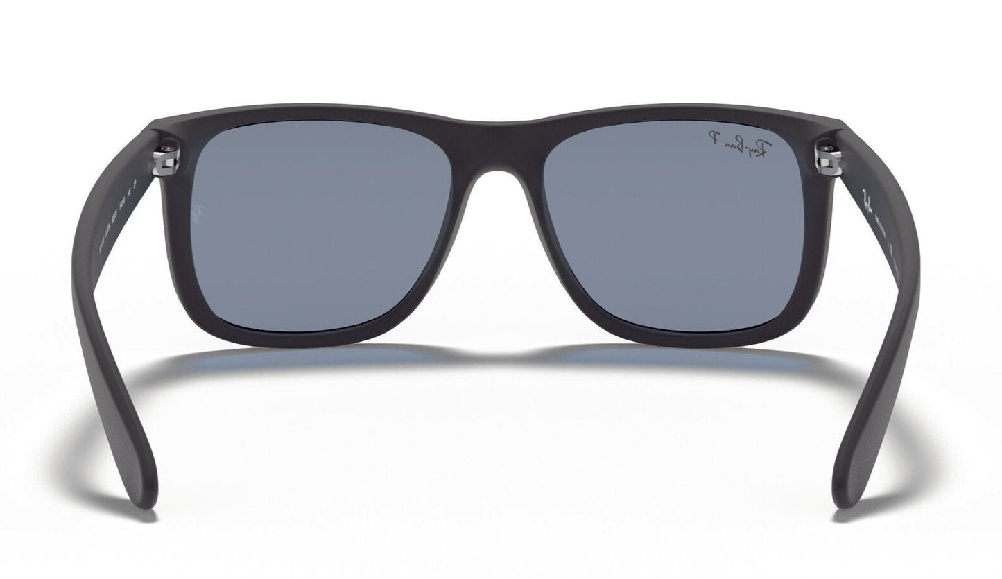 Ray-Ban Justin 4165 Polarised Black Rubber Dark Blue (4165 622/2V)