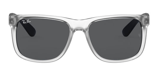 Ray-Ban 4165 Justin Rubber Transparent Grey RB4165 651287 (55)