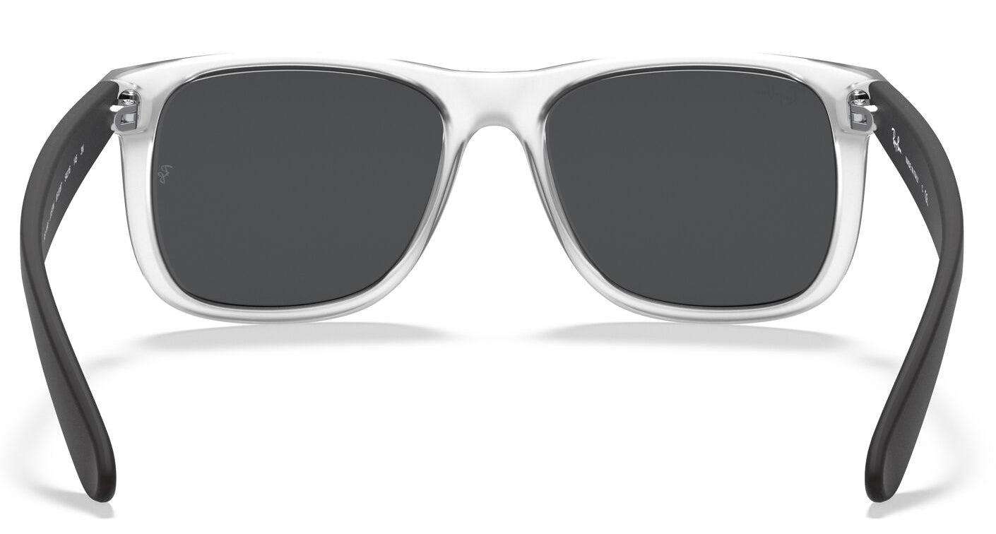 Ray-Ban 4165 Justin Rubber Transparent Grey RB4165 651287 (55)