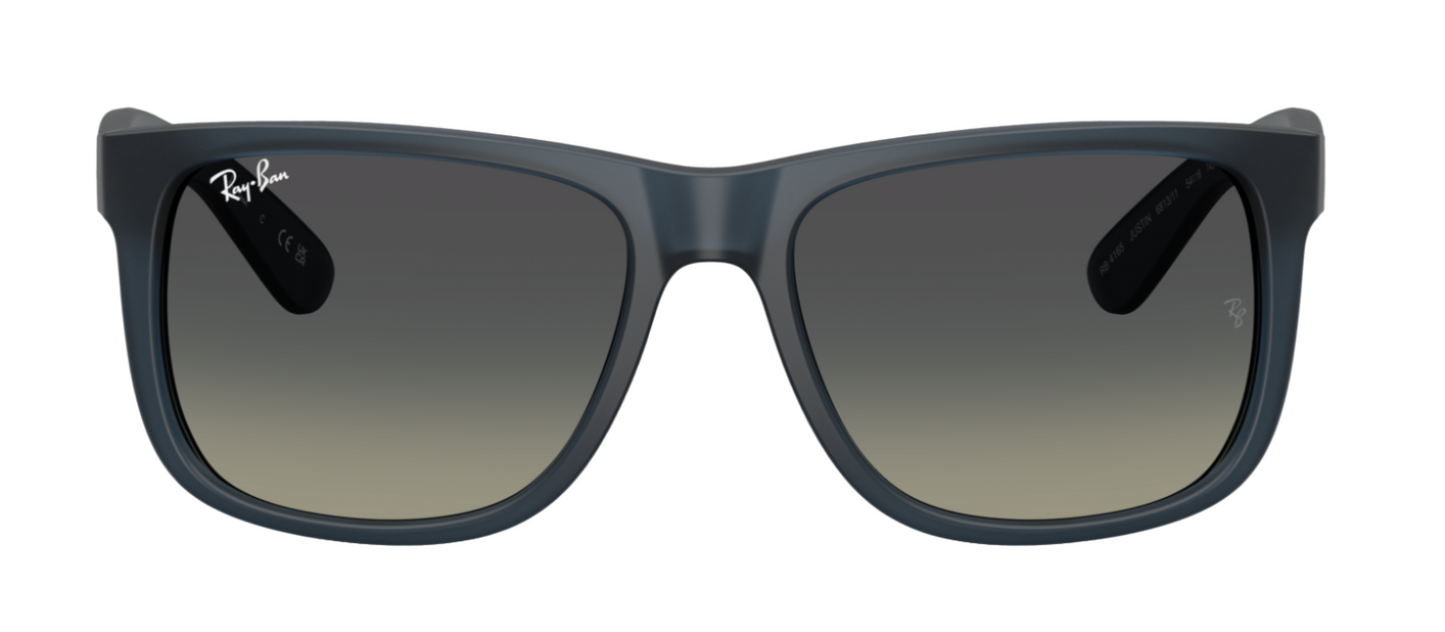 Ray-Ban Justin 4165 Rubber Blue Grey Gradient (4165 681311)