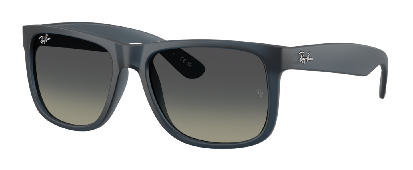 Ray-Ban Justin 4165 Rubber Blue Grey Gradient (4165 681311)