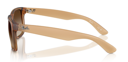 Ray-Ban Justin 4165 Rubber Beige Brown Gradient (4165 681413)