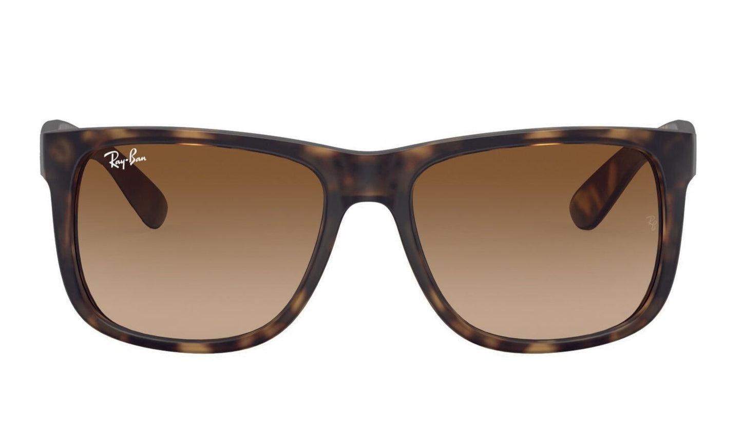 Ray-Ban Justin 4165 Rubber Light Havana Brown Gradient (4165 710/13)