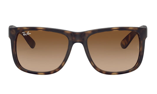 Ray-Ban 4165 Justin Rubber Light Havana Brown Gradient RB4165 710/13 (55)