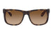 Ray-Ban Justin 4165 Rubber Light Havana Brown Gradient (4165 710/13)