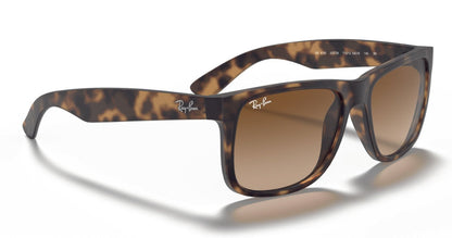 Ray-Ban Justin 4165 Rubber Light Havana Brown Gradient (4165 710/13)