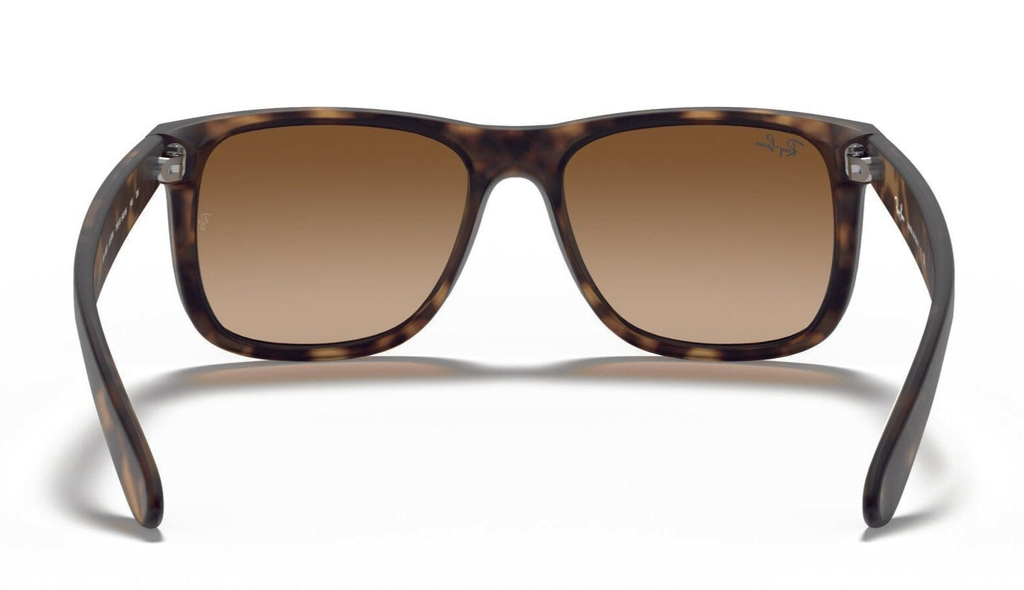 Ray-Ban Justin 4165 Rubber Light Havana Brown Gradient (4165 710/13)