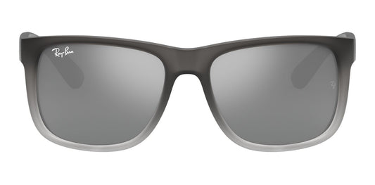 Ray-Ban 4165 Justin Grey Grey Gradient Mirror RB4165 852/88 (55)