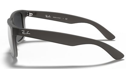 Ray-Ban 4165 Justin Grey Grey Gradient Mirror RB4165 852/88 (55)