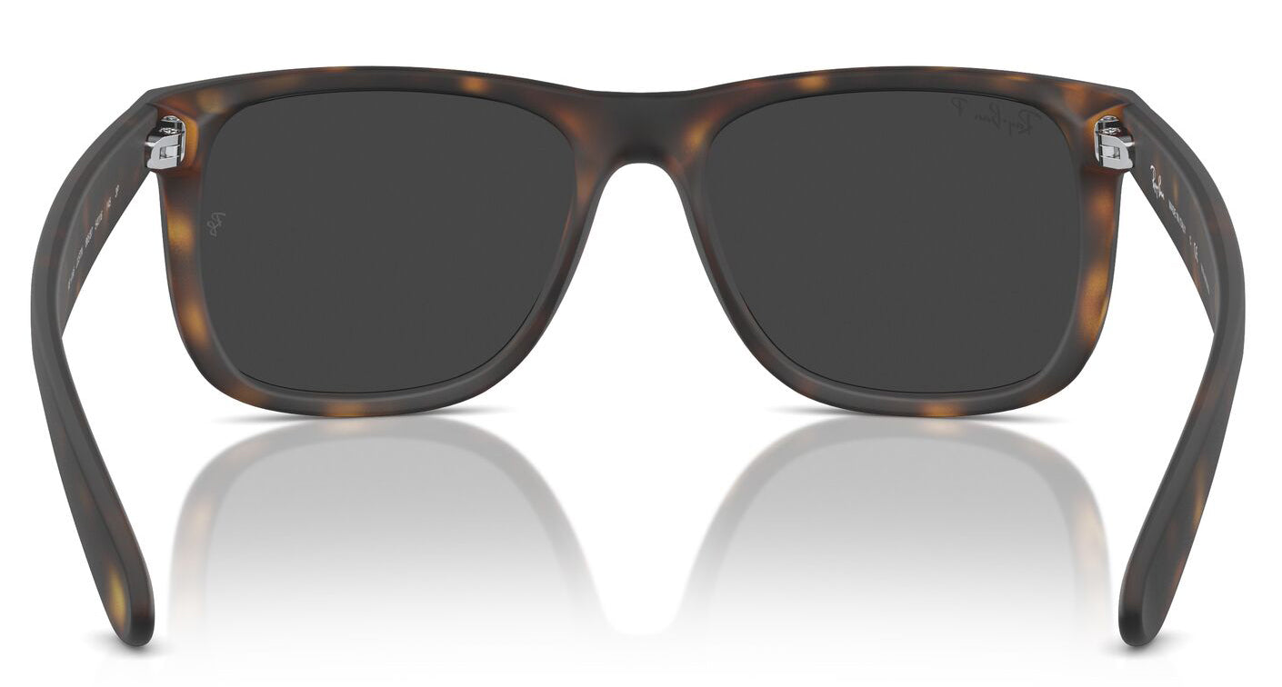 Ray-Ban 4165 Justin Polarised Havana Dark Grey RB4165 865/87 (55)