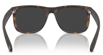 Ray-Ban 4165 Justin Polarised Havana Dark Grey RB4165 865/87 (55)