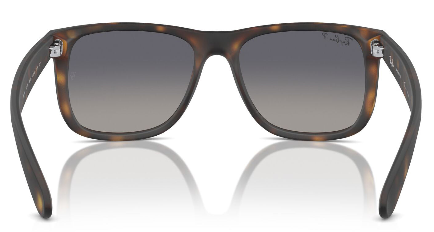 Ray-Ban 4165 Justin Polarised Havana Grey Blue Gradient RB4165 865/8S (55)