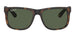Ray-Ban 4165 Justin Polarised Havana Dark Green RB4165 865/9A (55)