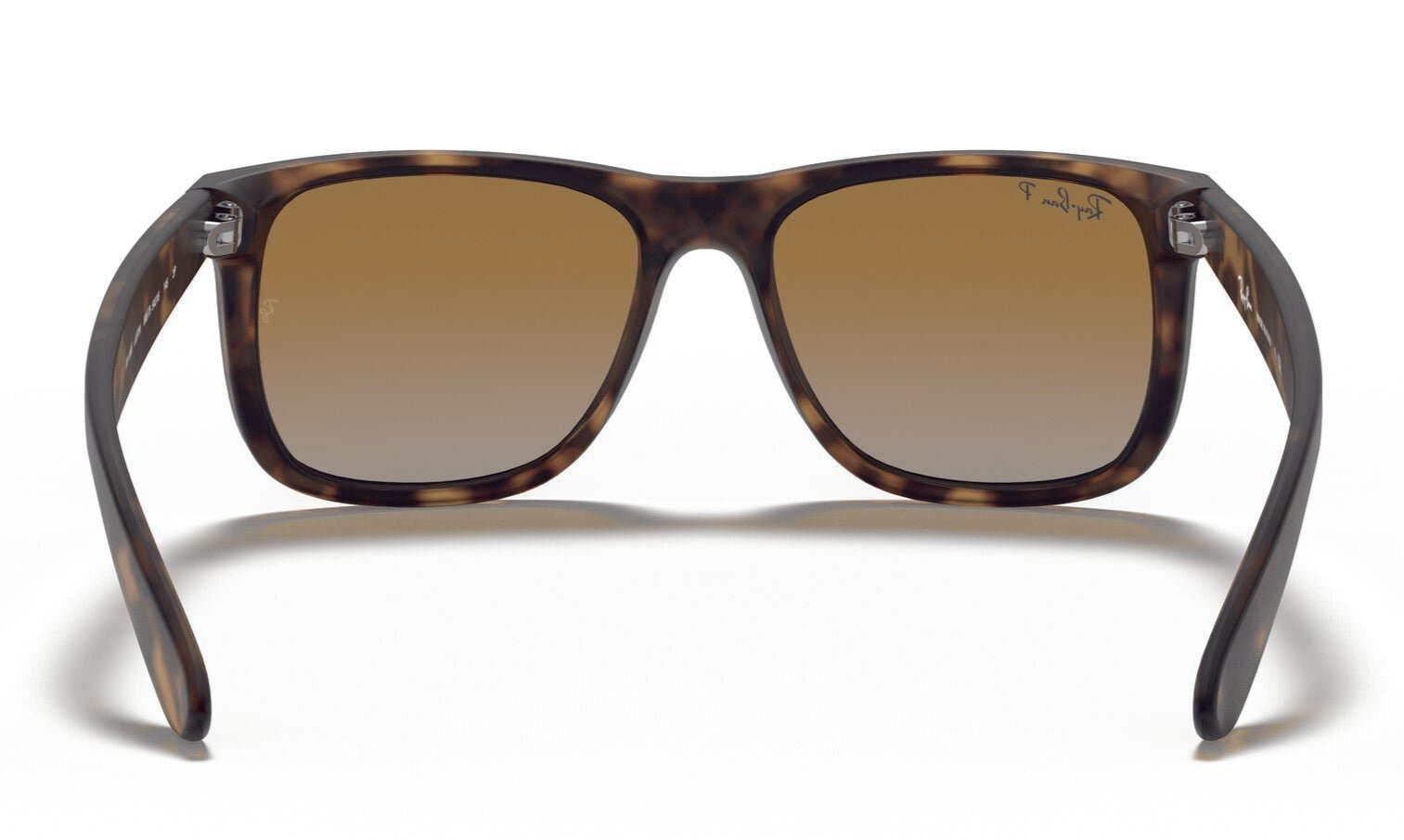 Ray Ban Justin 4165 Polarised Havana Rubber Brown Gradient 4165 865 T5 Great Southern Sunnies