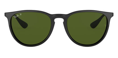 Ray-Ban 4171 Erika Polarised Black G-15 Green RB4171 601/2P (54)