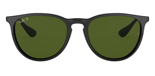 Ray-Ban 4171 Erika Polarised Black G-15 Green RB4171 601/2P (54)