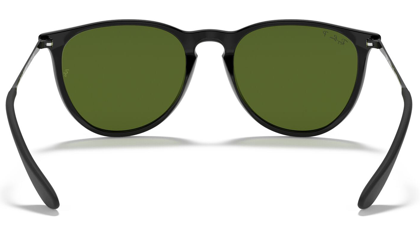Ray-Ban 4171 Erika Polarised Black G-15 Green RB4171 601/2P (54)
