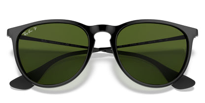 Ray-Ban 4171 Erika Polarised Black G-15 Green RB4171 601/2P (54)