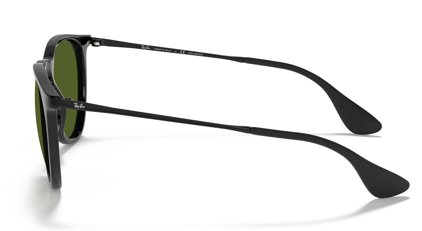 Ray-Ban 4171 Erika Polarised Black G-15 Green RB4171 601/2P (54)