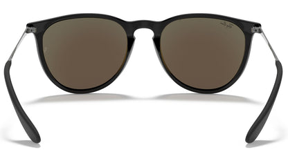 Ray-Ban 4171 Erika Black Blue Mirror RB4171 601/55 (54)