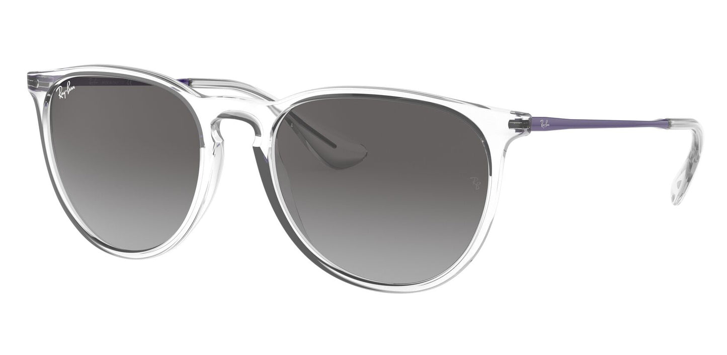 Ray-Ban 4171 Erika Transparent Grey Gradient RB4171 651611 (54)