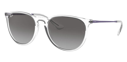 Ray-Ban 4171 Erika Transparent Grey Gradient RB4171 651611 (54)