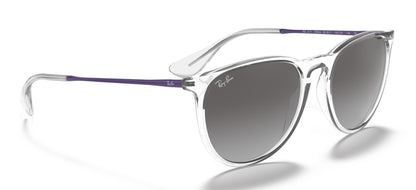 Ray-Ban 4171 Erika Transparent Grey Gradient RB4171 651611 (54)
