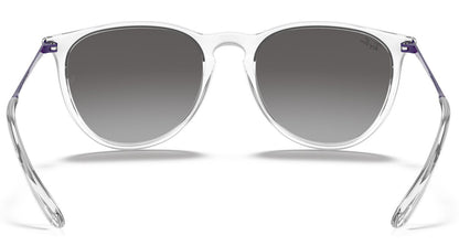 Ray-Ban 4171 Erika Transparent Grey Gradient RB4171 651611 (54)