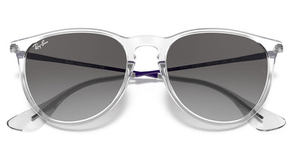 Ray-Ban 4171 Erika Transparent Grey Gradient RB4171 651611 (54)