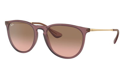 Ray-Ban Erika 4171 Transparent Violet Pink Gradient Brown (4171 659114)