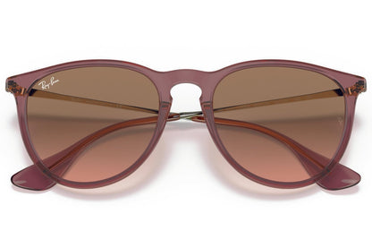 Ray-Ban Erika 4171 Transparent Violet Pink Gradient Brown (4171 659114)