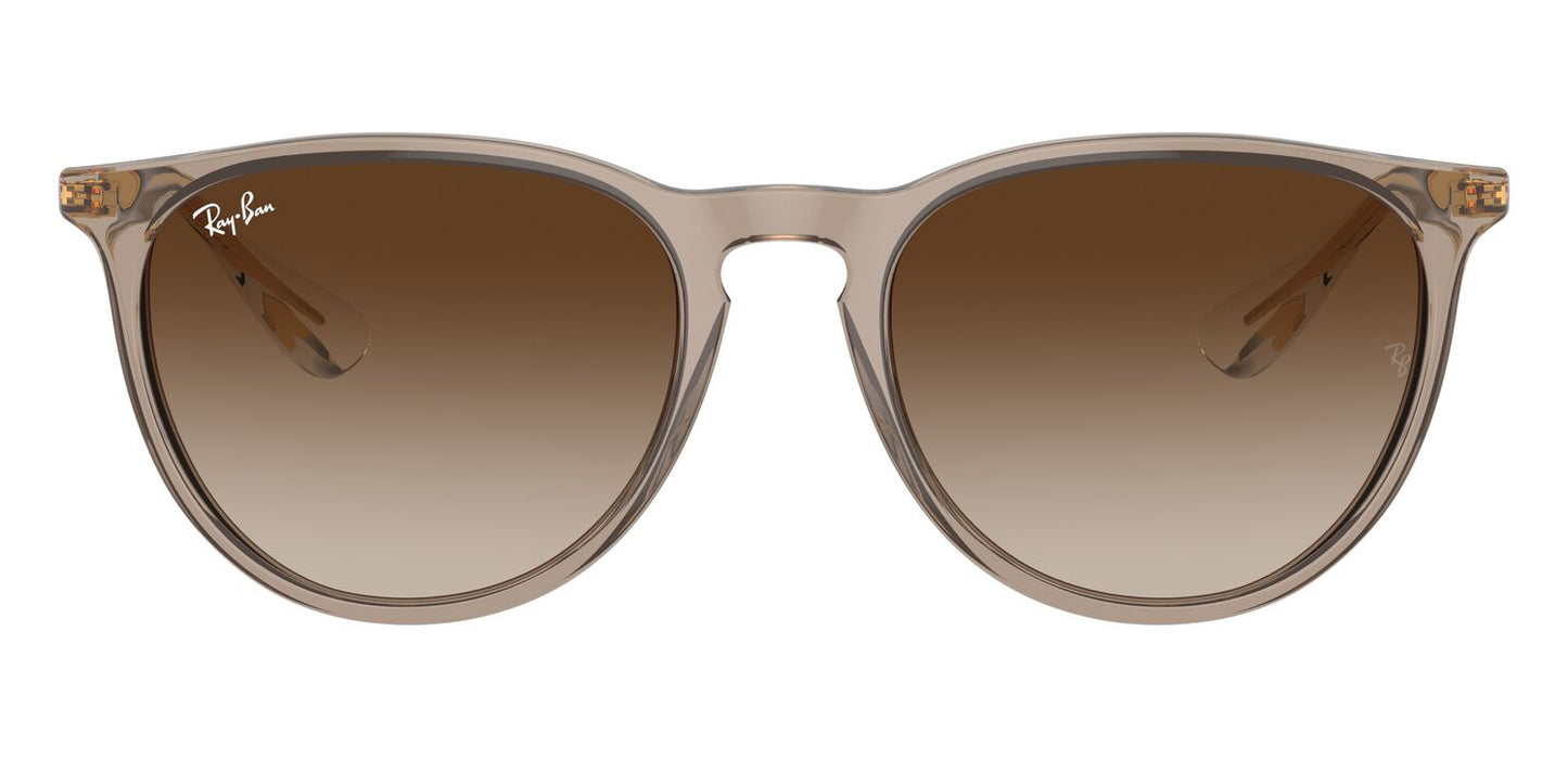 Ray-Ban 4171 Erika Transparent Light Brown Brown Gradient RB4171 674413 (54)