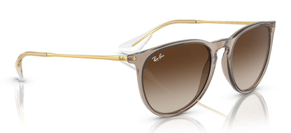 Ray-Ban 4171 Erika Transparent Light Brown Brown Gradient RB4171 674413 (54)