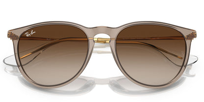 Ray-Ban 4171 Erika Transparent Light Brown Brown Gradient RB4171 674413 (54)