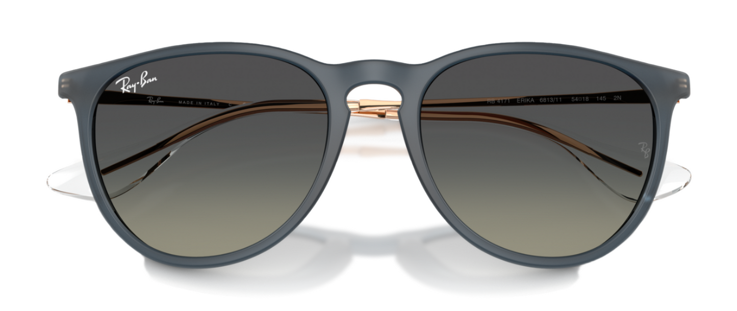 Ray-Ban Erika 4171 Rubber Blue Grey Gradient (4171 681311)
