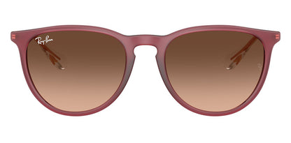 Ray-Ban 4171 Erika Rubber Violet Pink Brown Gradient RB4171 6815A5 (54)