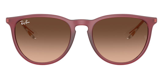 Ray-Ban 4171 Erika Rubber Violet Pink Brown Gradient RB4171 6815A5 (54)