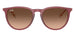 Ray-Ban 4171 Erika Rubber Violet Pink Brown Gradient RB4171 6815A5 (54)