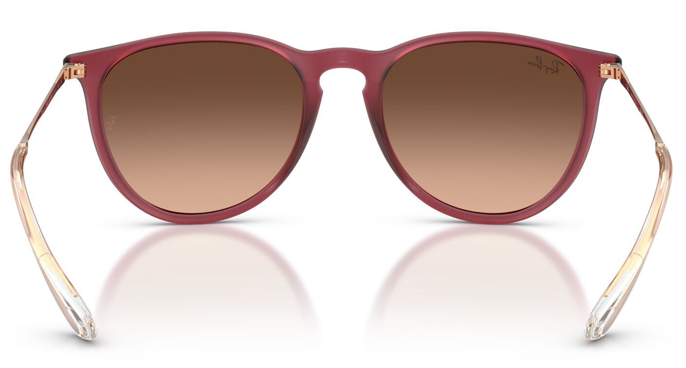 Ray-Ban 4171 Erika Rubber Violet Pink Brown Gradient RB4171 6815A5 (54)